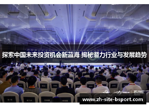 探索中国未来投资机会新蓝海 揭秘潜力行业与发展趋势